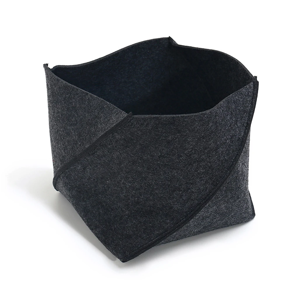 Креативная войлочная тканевая корзина для хранения сушеных цветов растений