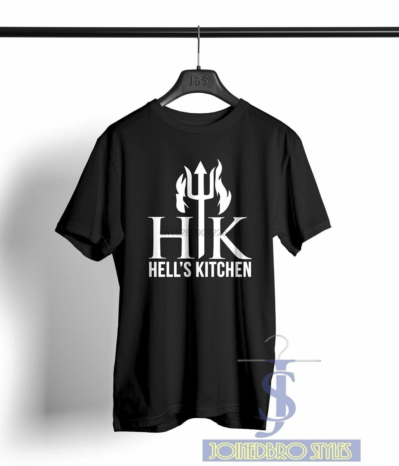 Новый Hells кухня футболка шеф повар Гордон Рамсей Готический Nyc Мужская Черный