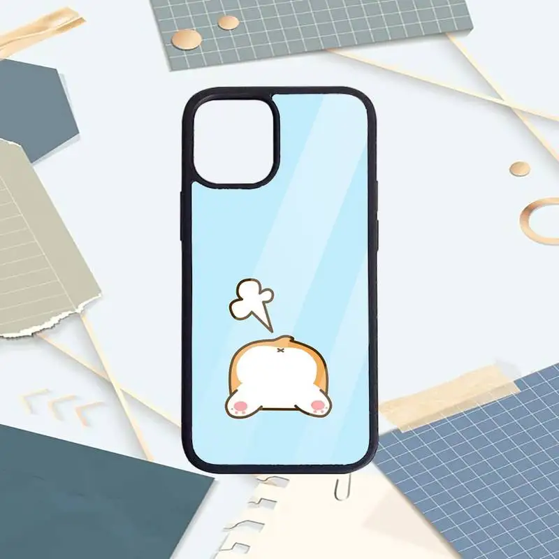 

Corgi Phone Case PC for iPhone 11 12 pro XS MAX 8 7 6 6S Plus X 5S SE 2020 XR