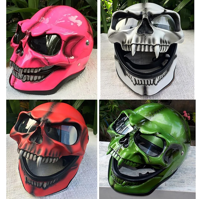 

Halloween Shocker Necromancer Skull Helmet Mask Full Head Skull Mask Helmet With Movable Jaw Skull Mask For Costume Party Toys