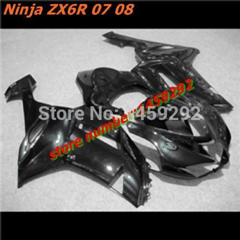 Новый ABS весь обтекатели комплект подходит для kawasaki Ninja ZX6R 636 2007 2008 07 08 6R ZX Кузов