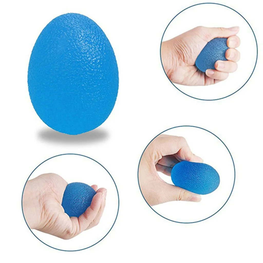 Новая силиконовая Массажная Терапия ручка мяч для рук палец сила упражнения