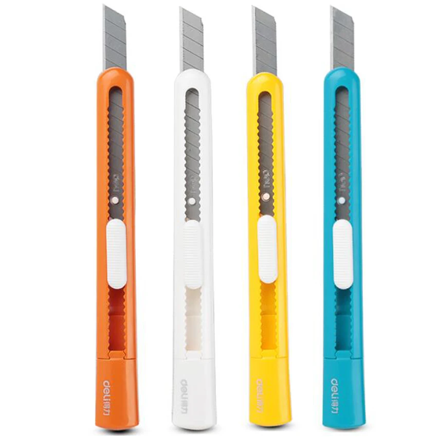 Карамельный Цвет Универсальный мини нож фотобокс Бумага резак для офиса школы