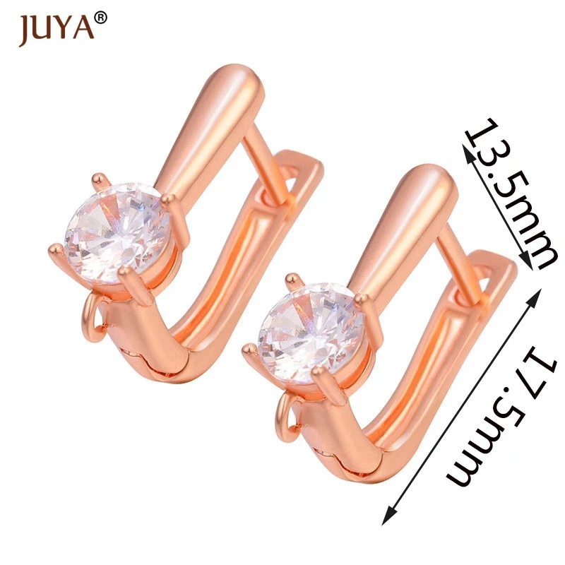 Juya 2pcs DIY серьги найденные серьги-крючки крепежные приспособления для женских