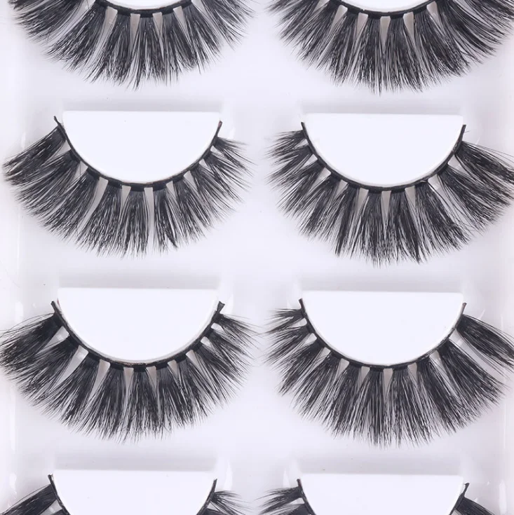 3DLfaux Mink Lashes Naturally Realistic Messy Stage Perfect Woman Eye Makeup Fake Eyelash Extension Supplies Tools | Красота и
