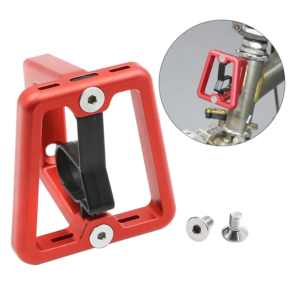 Часть мини сумка кронштейн Велоспорт алюминиевый сплав велосипедный передний