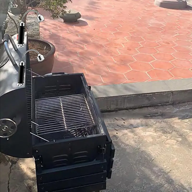 2 шт. 9LED барбекю гриль Фонари супер яркий открытый светильник с магнитным