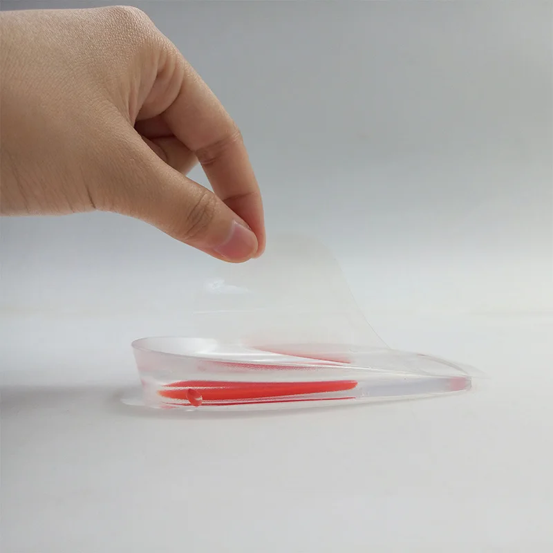 1 пара полиуретановых гелевых невидимых поддерживающих подушек для пятки