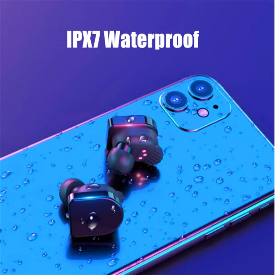 

Off White Hifi Active Noise Reduction Volume Control Waterproof Earphone In Ear Phones Tws Headset Gamer Earphones Bluetooth