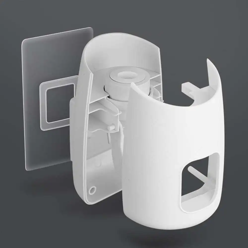 

2pcs Toothpaste Squeezers Automatic Toothpaste Dispenser Tooth Dust-proof Toothbrush Holder Bathroom Accessories