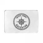 Напольный коврик из полиэстера с навигацией, нескользящий коврик для ног, для входа в кухню, спальню, балкон, с мультяшным рисунком