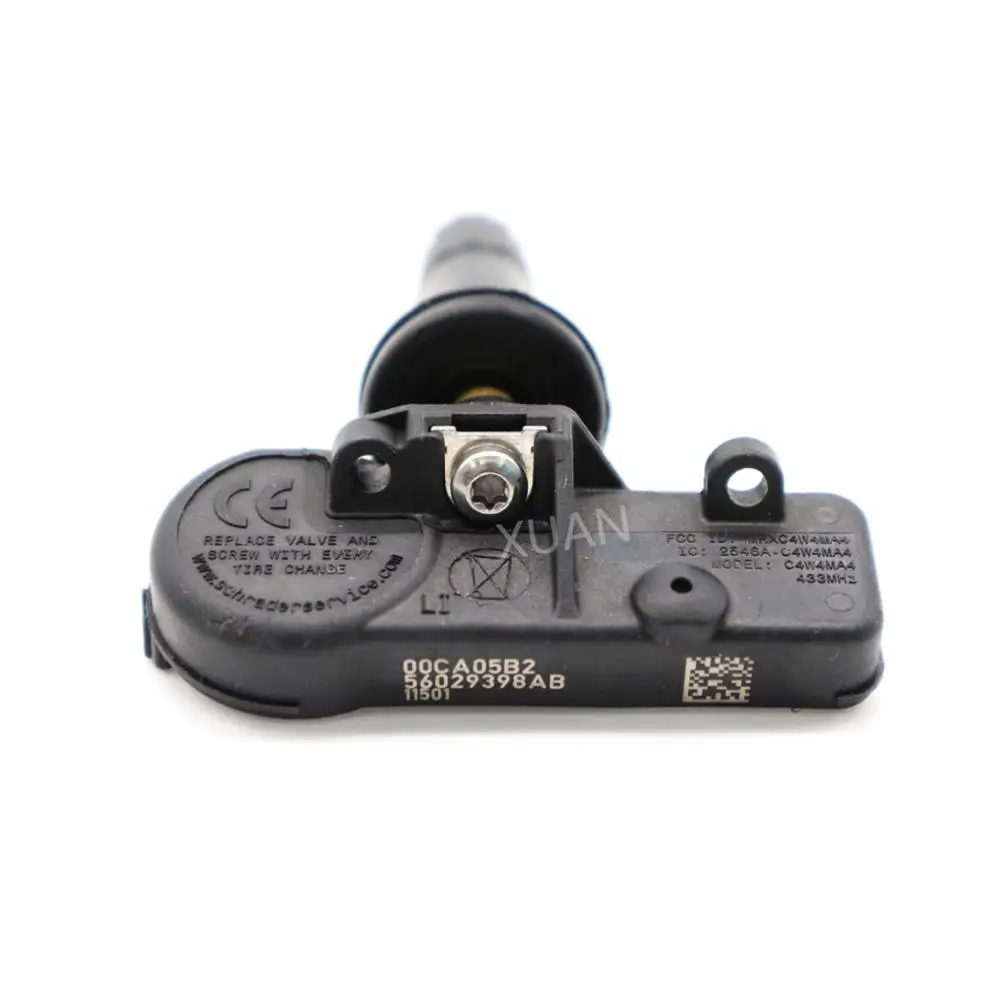 XUAN 4 шт. TPMS датчик давления в шинах 56029398AB для DODGE RAM 1500 2500 3500 пикап C/V PROMASTER 2010-2016 433
