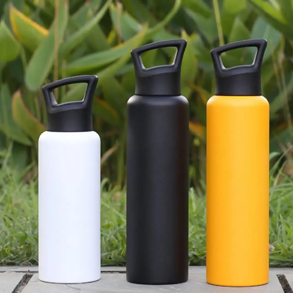

750ml Practical Cycling Water Bottle Anti-scald with Handle Travel Water Bottle for Home Travel Water Bottle