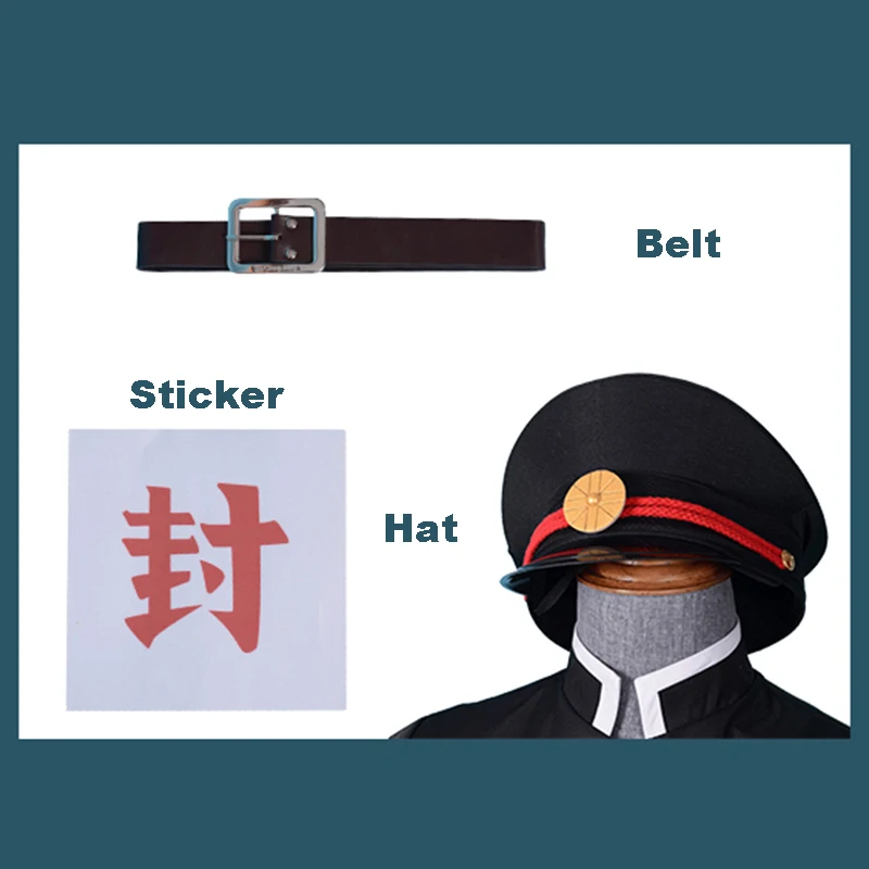 

Anime Comic Jibaku Shounen Hanako kun Cosplay Costumes Hanako kun Cosplay Costume School Uniforms Clothes Suits Men Black Wears