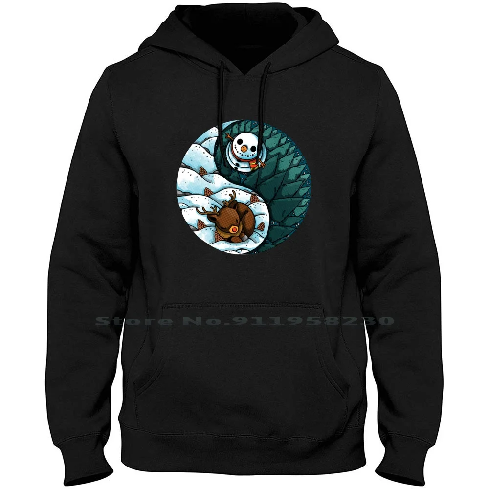 

Ying Yang Winter Men Women Hoodie Pullover Sweater 6XL Big Size Cotton Winter Ying Yang Yin Win