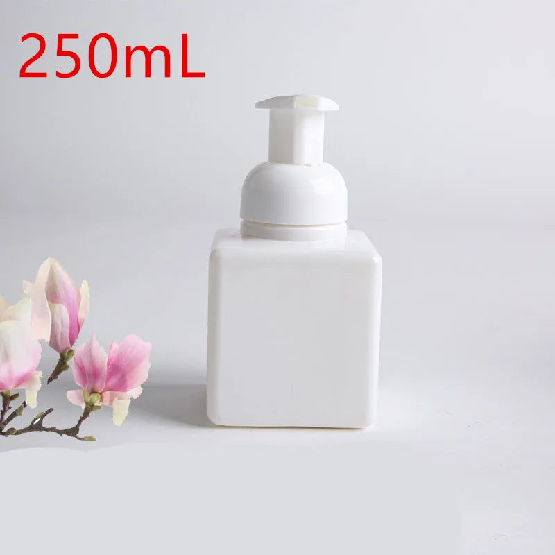 1PCS 250ML 300 мл пустые Пластик путешествия Пенообразователь для мытья рук насос распределителя пены пенясь бутылка жидкости для геля для душа, пены для путешествий - Цвет: 1PCS 250ML