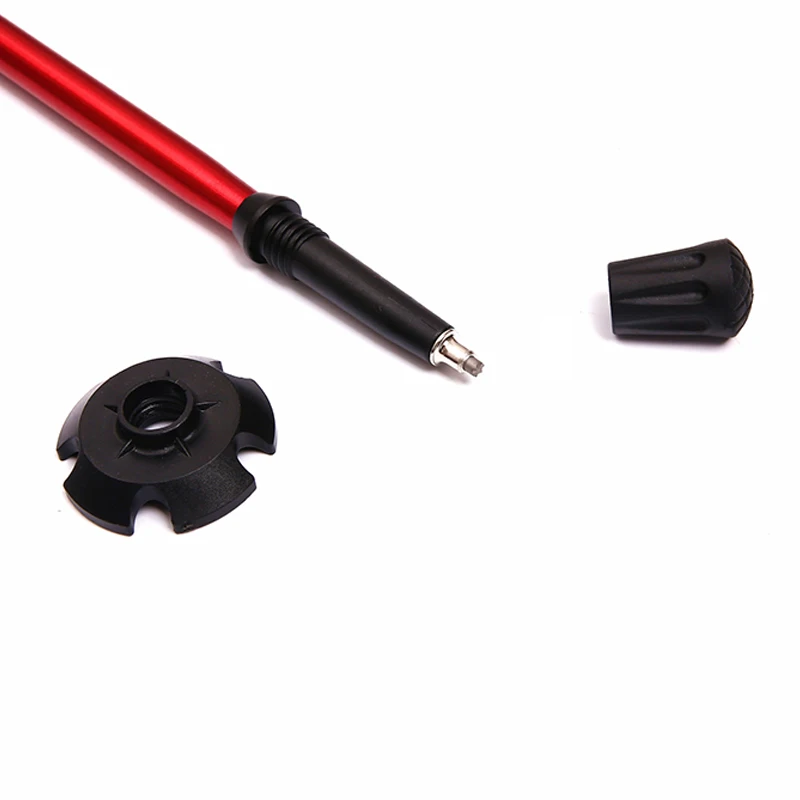 

Walking Sticks High-Strength 5-Section Telescopic Folding Short Trekking Pole EVA Outdoor Handle ALS88