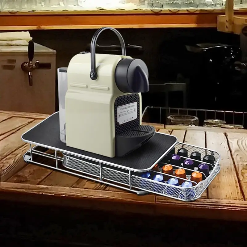 Держатель для капсул кофейных ящик хранения Nespresso полки кофе Подкаст органайзер