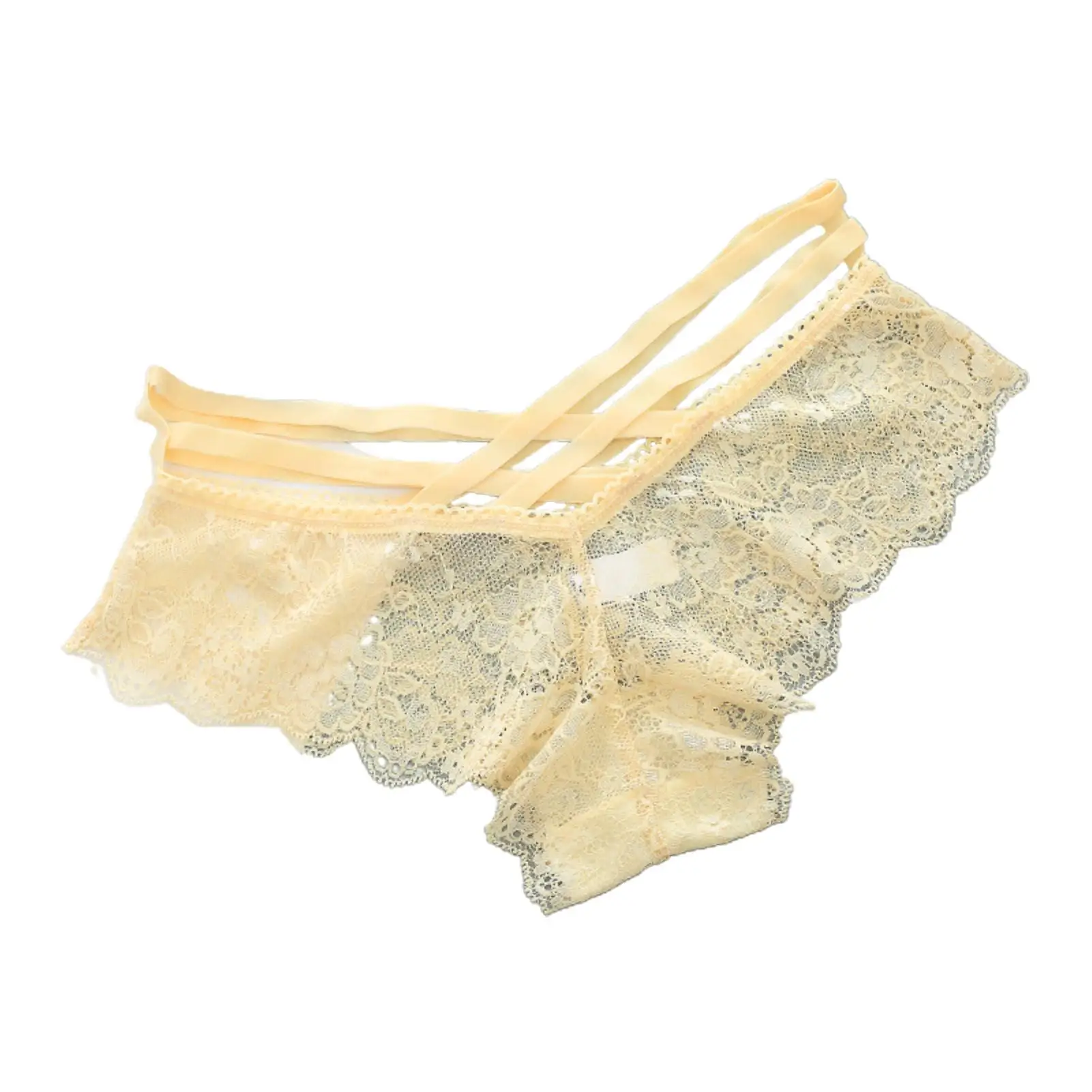 

Sexy Women Criss-cross Bandage Hollow Out Briefs Lace Stretchy Underpants Thong Erotic lingerie Women's panties