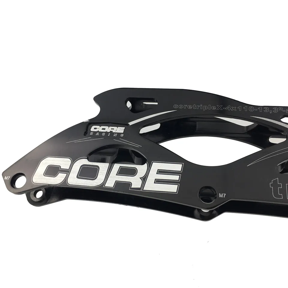Роликовые коньки PowerSlide Core2 Triple X Speed для 4*110 мм основание из алюминиевого сплава 13 3