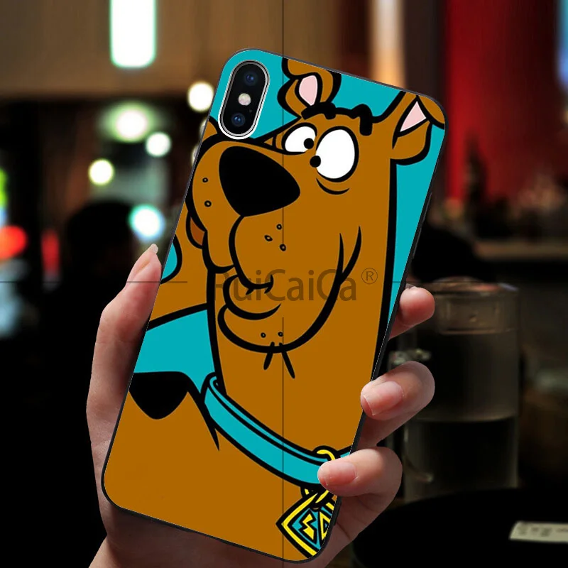 Ruicaica Shaggy and Scooby Doo TPU Soft Silicone Phone Case Cover for iPhone X XS MAX 6 6S 7 7plus 8 8Plus 5 5S XR 11 11pro max |