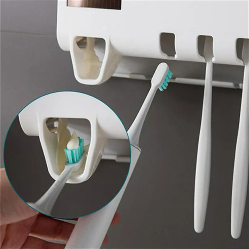 Автоматический набор для выдавливания зубной пасты настенный УФ-стерилизатор