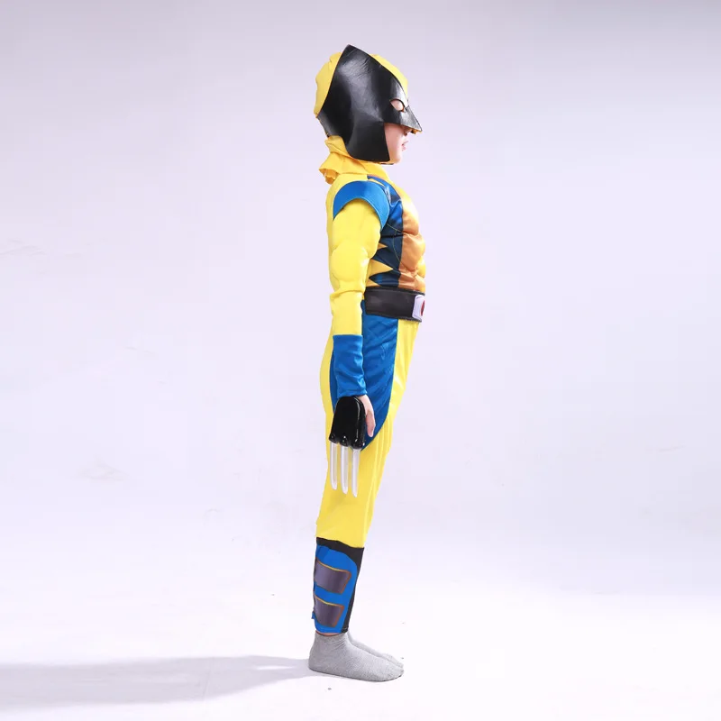 X-Men Muscle Cosplay Costume Детский костюм на Хэллоуин для мальчиков | Тематическая одежда и