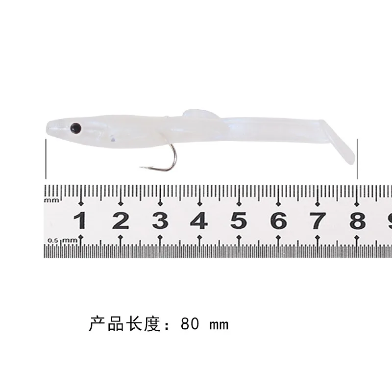 Набор рыболовных приманок 80 мм/2 3 г 6 шт. | Спорт и развлечения