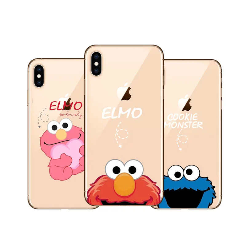 Мягкий ТПУ чехол для iphone XS MAX XR 5S 6 6s 7 6plus 6splus 7plus с мультяшным рисунком | Мобильные