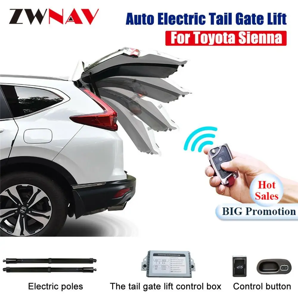 

Easy to install Smart Auto Electric Tail Gate Lift special For Toyota sienna 2015+ with Remote Control Drive Seat Button Control
