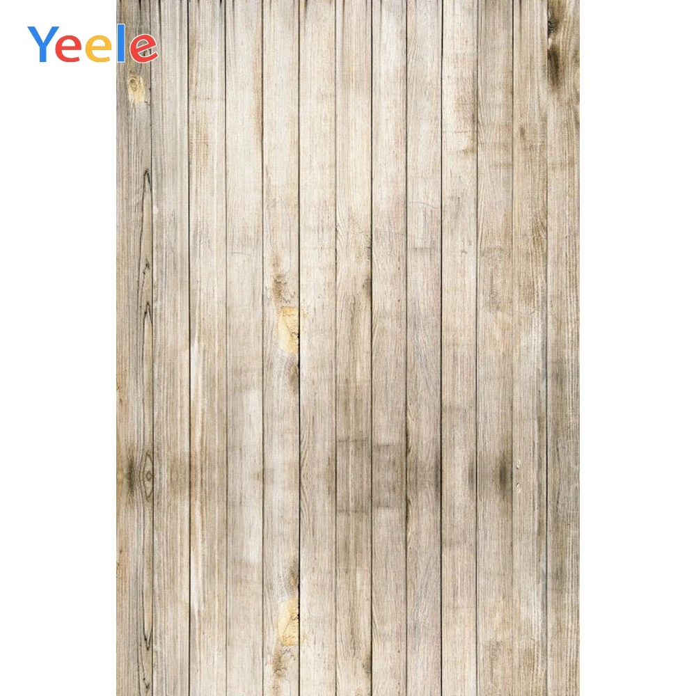 Виниловый фон для детской фотосъемки с деревянными досками и деревянной