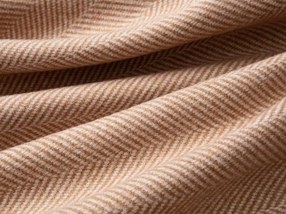 Шерстяная куртка костюм ткань зимний тренд плотная одежда в елочку сделай сам