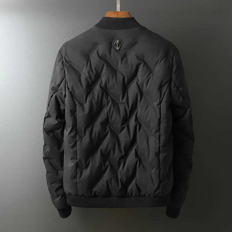 Мужская зимняя куртка парка бейсбольная мужские зимние куртки Толстые пуховики