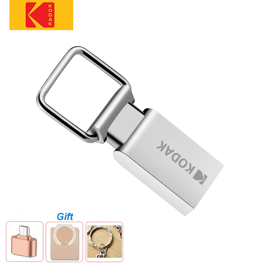 

Kodak K112 USB Flash Drive Super Mini Pen Drive 64GB 32GB 16GB Pendrive Waterproof Dustproof USB Memory Stick for PC MacBook Car