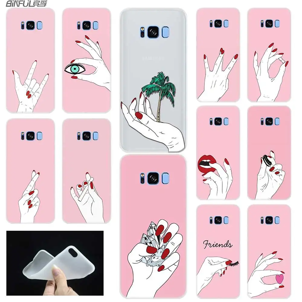 Прозрачный чехол Baseus для samsung S6 S7 Edge S8 S9 S10 S11 Plus Fundas Coque Мягкий силиконовый задней