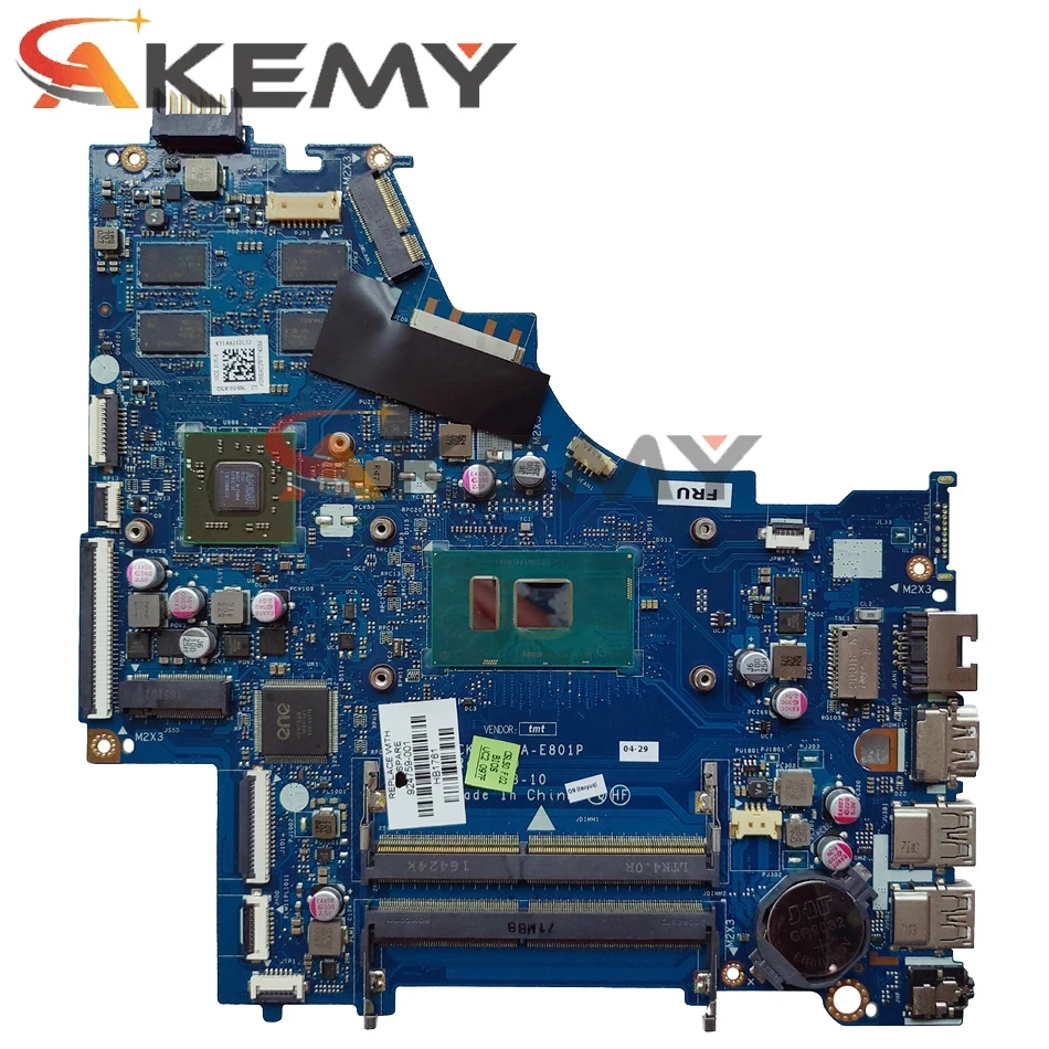 Günstig Für HP 15-BS Laptop Motherboard 924759-601 924759-001 CSL50/CSL52 LA-E801P I7-7500U CPU R7 M340/4G GPU DDR4 100% Arbeits