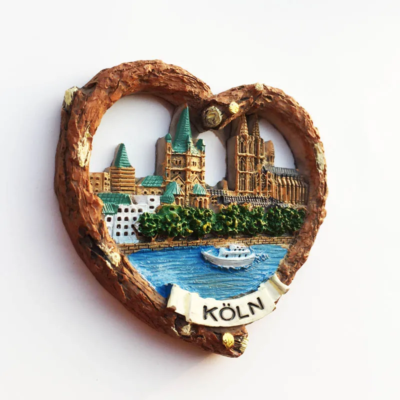 QIQIPP Германия одеколон Творческий Туризм памятные декоративные ремесла вид реки