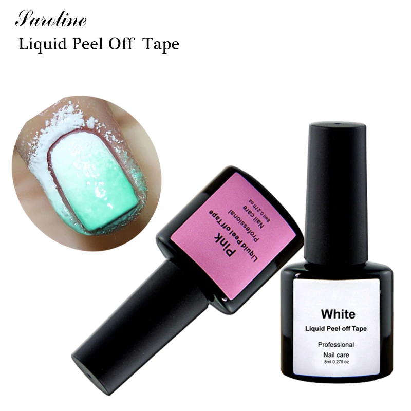 Антизамерзающая жидкая отшелушивающая лента 8 мл для ногтевого дизайна