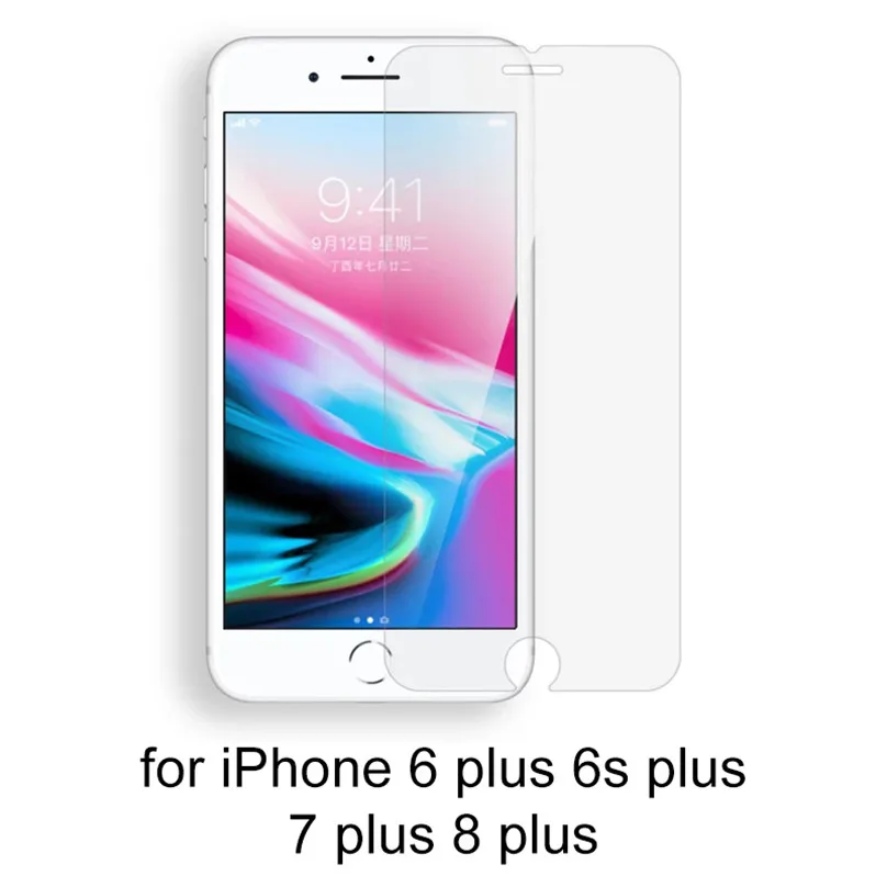 for 5.5 inch 9H закаленное стекло для Iphone 7 8 6 6s Plus 5 5S Se Защитное стекло для экрана для Iphone 11 Pro Xs Max X Xr пленка - Цвет: for 5.5 inch