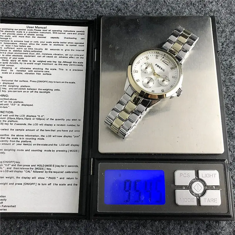 

Fossil- Quartz Wrist Dress Women Watches Silver Bracelet Ladies Watch Stainless Steel Clock Casual Watch