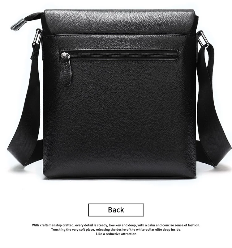 Сумка WESTAL мужская из натуральной кожи повседневный саквояж на плечо мессенджер