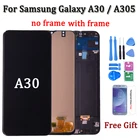 Дисплей для SAMSUNG GALAXY A30 A305DS A305FN, ЖК-дисплей с сенсорным экраном и дигитайзером в сборе для Samsung A30, ЖК-дисплей