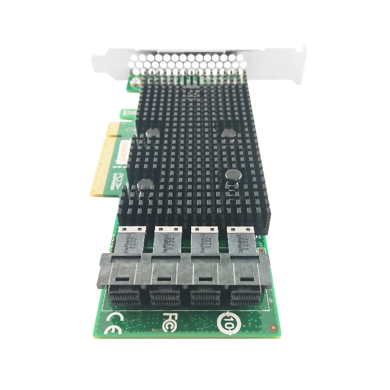 9400 16I LSI SAS3416 16 портов SFF8643 * 4 SAS SATA NVMe SSD HBA 12Gbs новая герметичная|Платы расширения| |