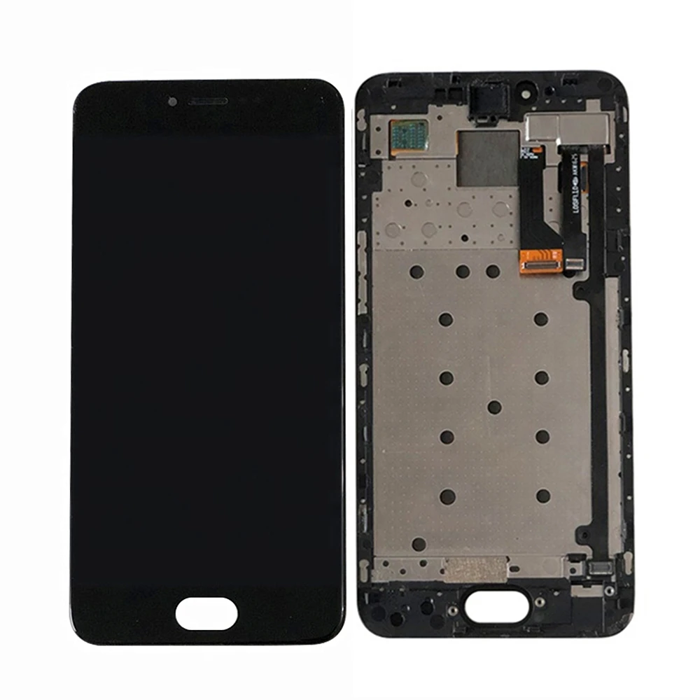 5," Amoled meizu pro 6 M570M M570C M570Q M570h ЖК-дисплей с аналогово-цифровой преобразователь для сенсорных экранов в сборе Замена экрана meizu pro 6s