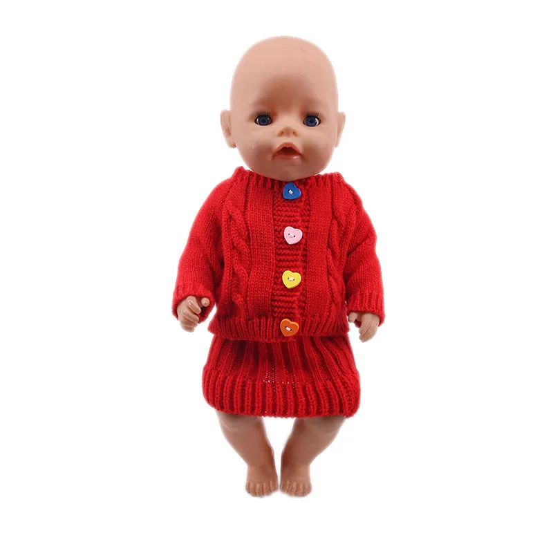 LUCKDOLL 6 стилей 3 набора различных стилей подходит 18 дюймов Американский 43 см детская кукла одежда аксессуары, игрушки для девочек, поколение, подарок