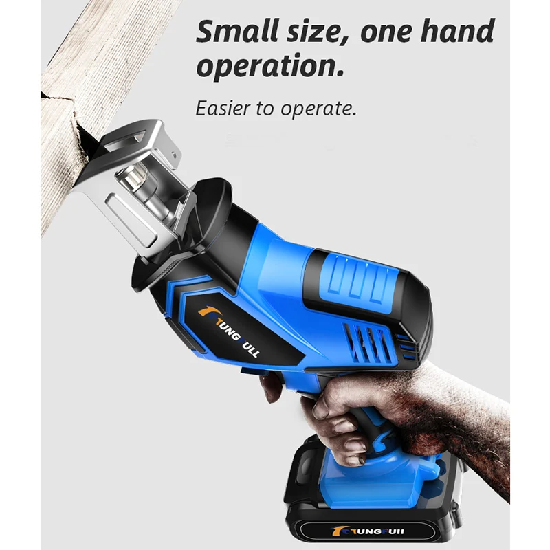 Сабельная пила с литиевым аккумулятором 21 в электрическая 12 В беспроводная