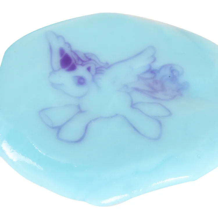 Сделай Сам глина слизи мягкий хлопок облако Слизь УФ обесцвечивание резиновая