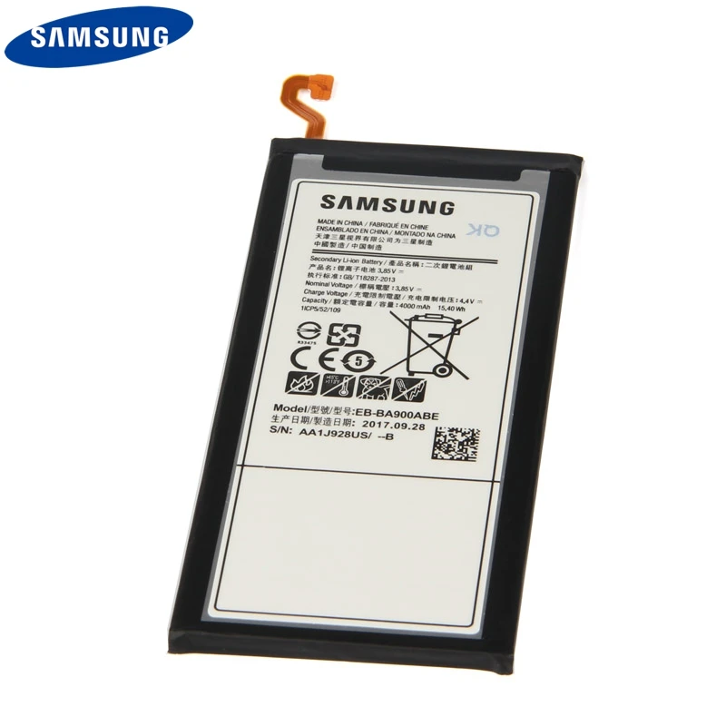 Оригинальный EB-BA900ABE батареи Samsung для 2016 Edition Galaxy A9 A9000 SM-A9 оригинальные Сменные