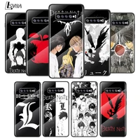 anime death note for samsung galaxy s21 ultra plus 5g m51 m31 m21 tempered glass cover shell luxury phone case