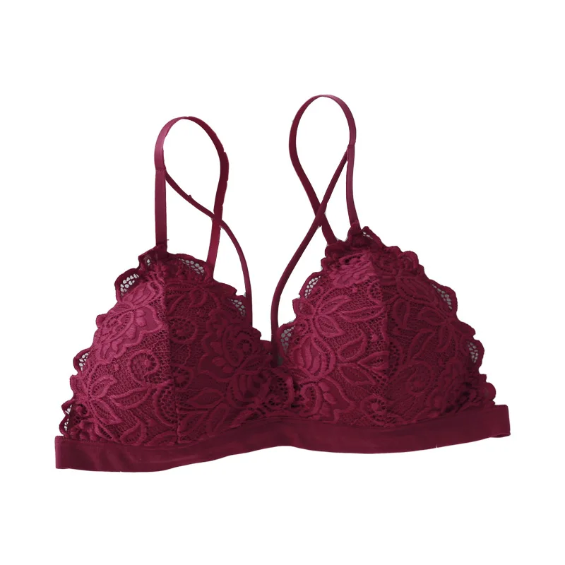 Lace Bra Women Push Up Bra Wireless Bralette Padded Bra Brassiere Female Sexy Lingerie Underwear